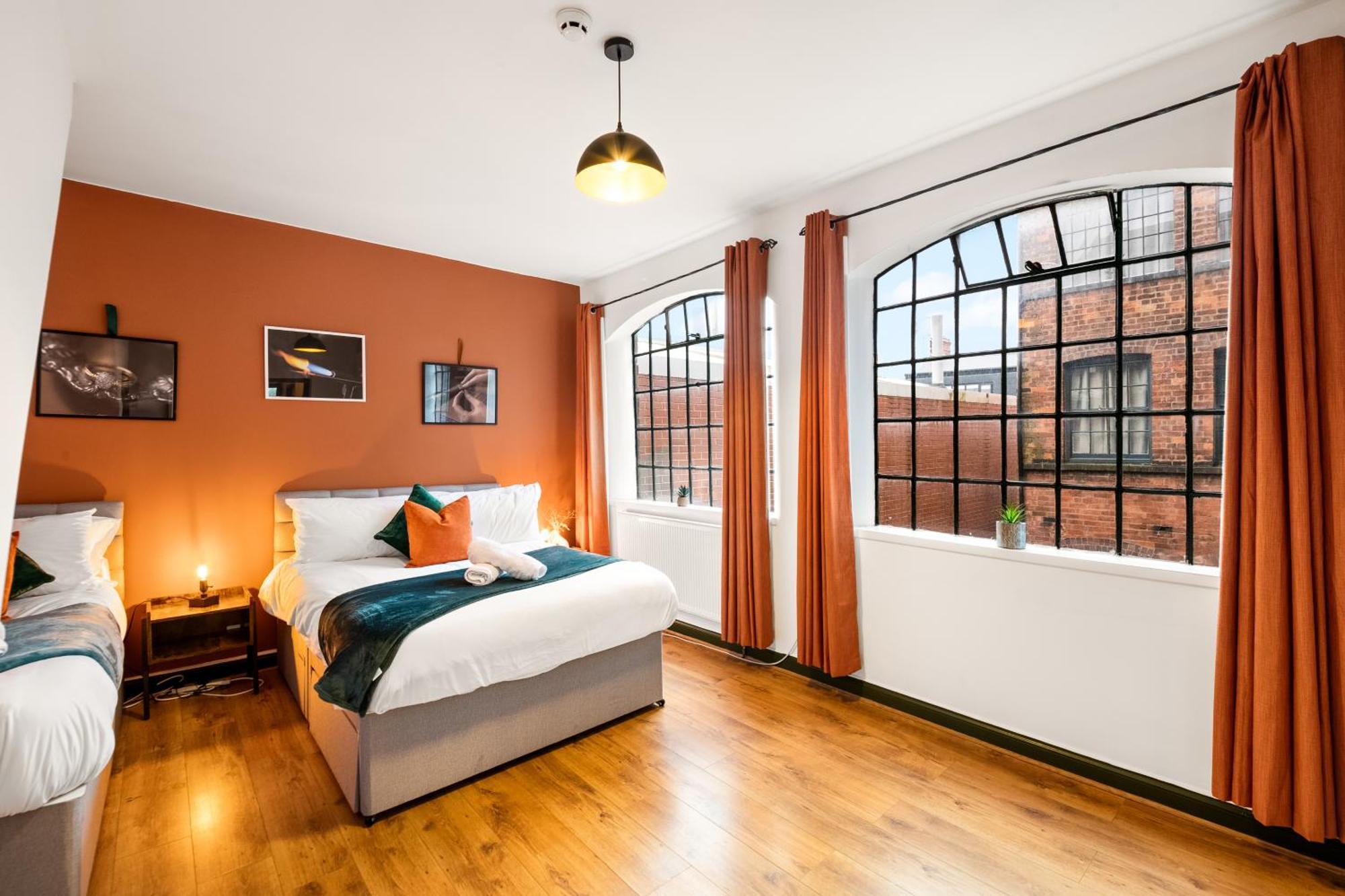 Spacious Birmingham City Apartment Exterior foto