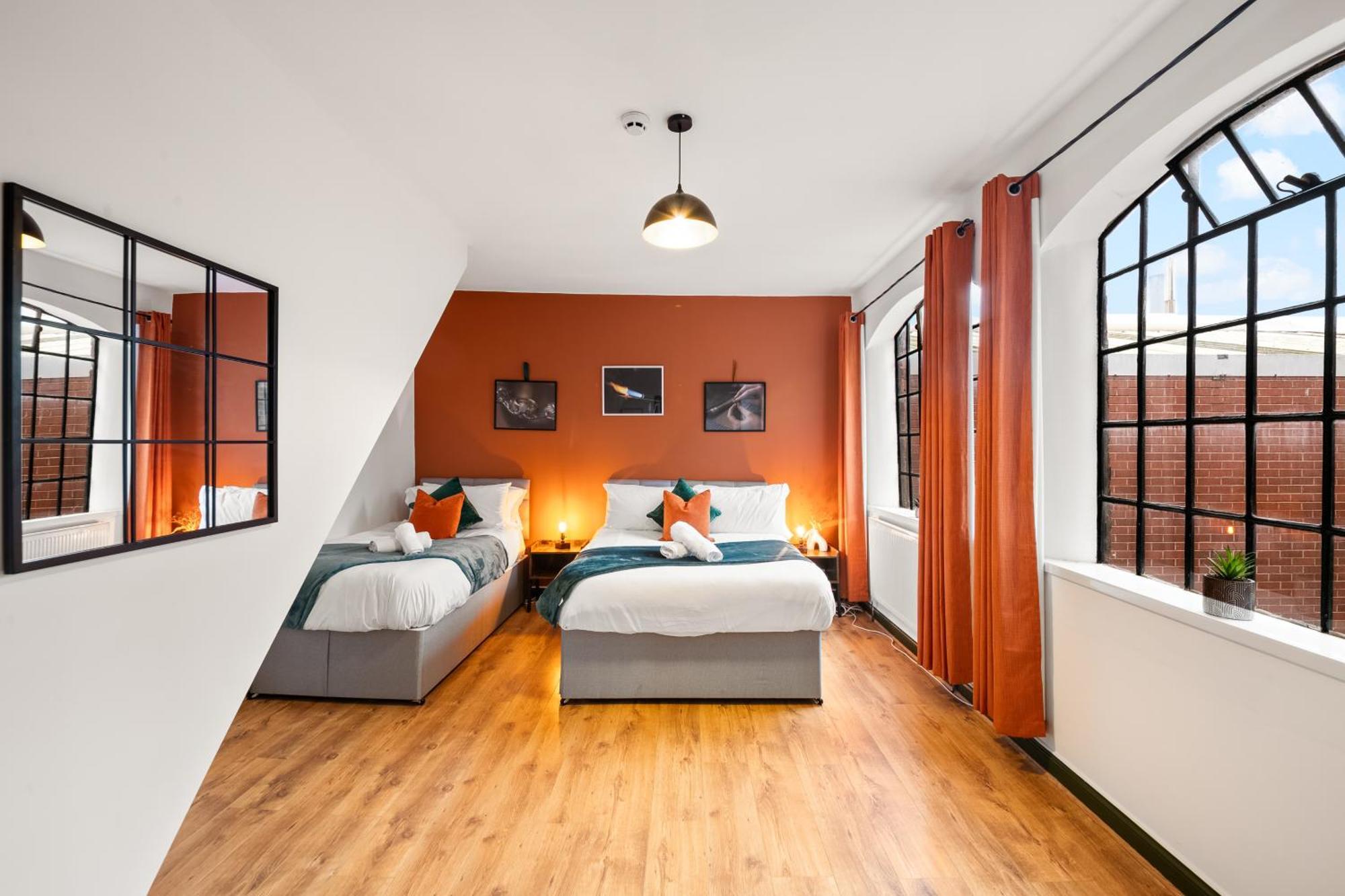Spacious Birmingham City Apartment Exterior foto